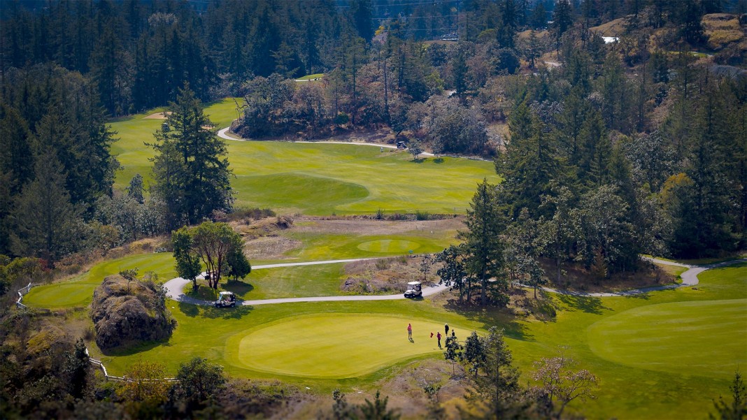 Victoria golf courses highland pacific