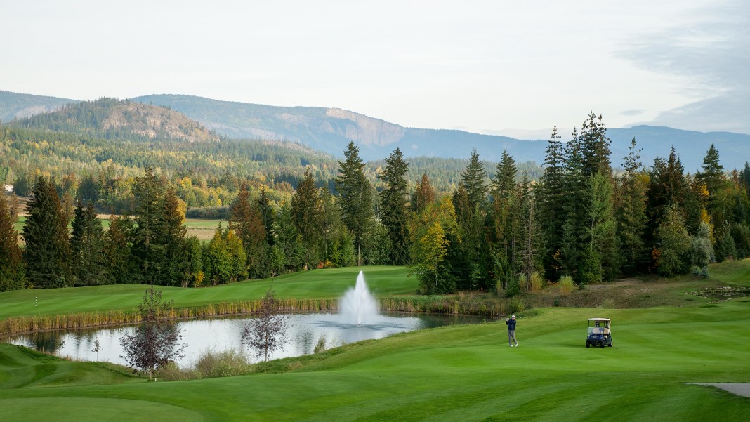 fall golf shuswap