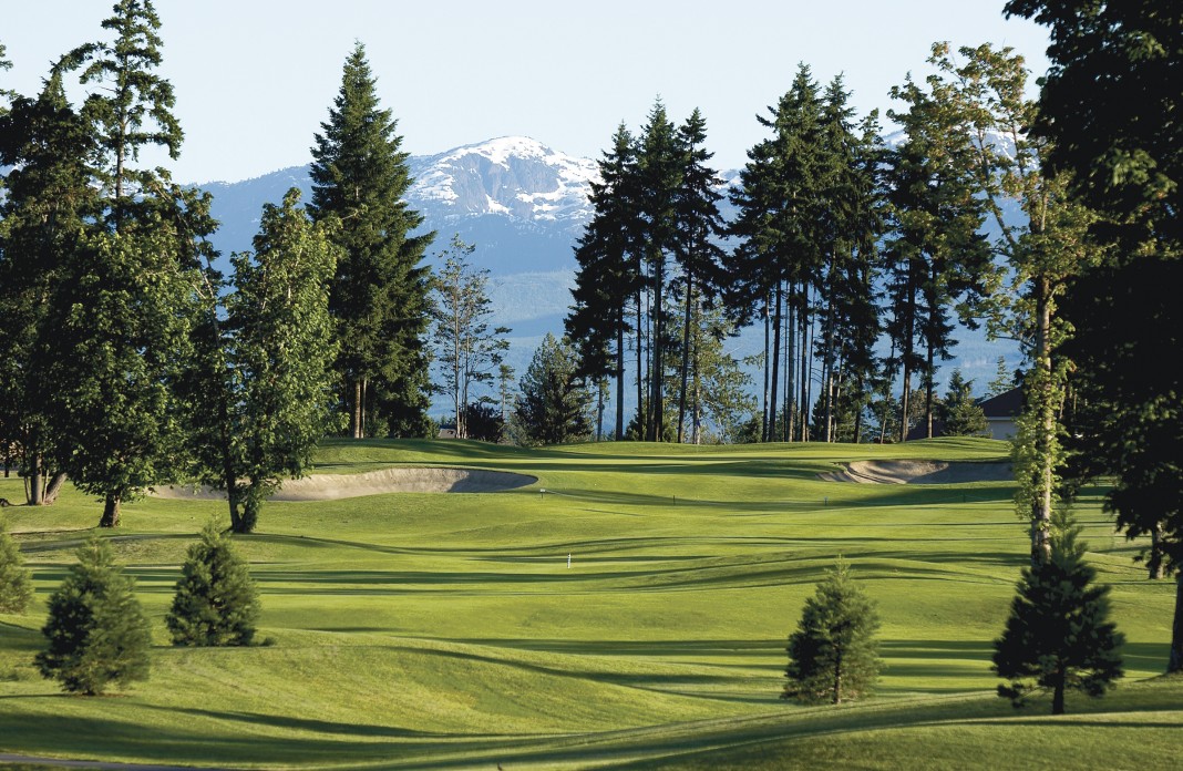 vancouver island winter golf