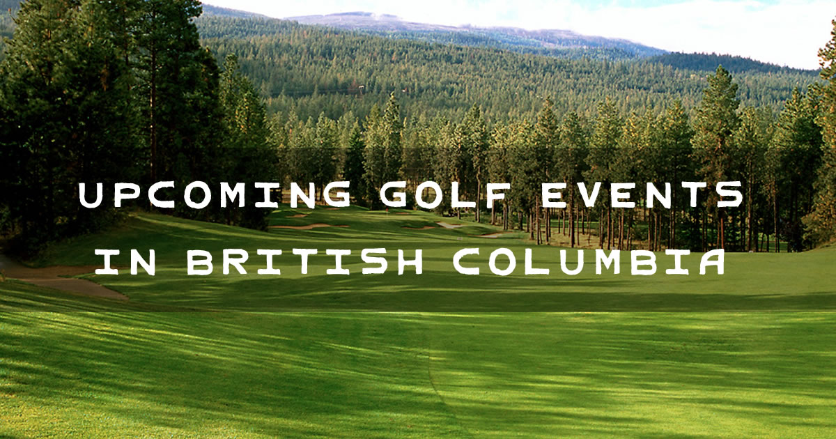 Golf Events in BC 2017