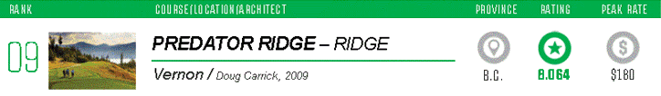 Predator Ridge - Ridge Course